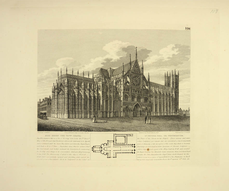 first artistically competent & exhaustive illustration of the golden age of London church building, one of a few large paper proof copies