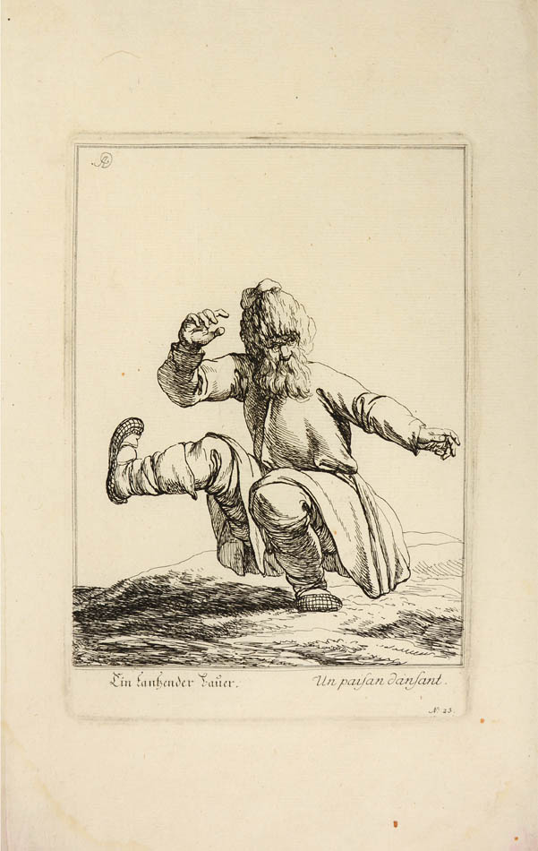 extremely rare work on russian costumes and the cries of st petersburg, masterly drawn by a contemporary of le prince 