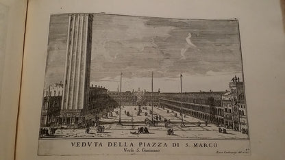 Best work by first distinguished painter of Venetian Vedute and one of the earliest practitioners of this painting type. 103 etched views by Carlevaris.