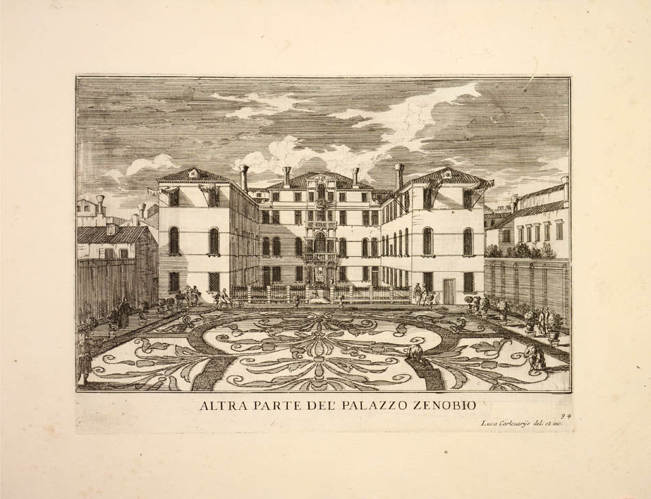Best work by first distinguished painter of Venetian Vedute and one of the earliest practitioners of this painting type. 103 etched views by Carlevaris.