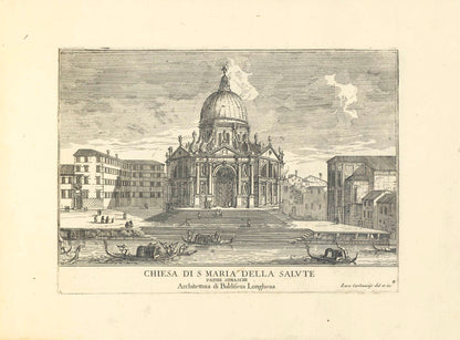 Best work by first distinguished painter of Venetian Vedute and one of the earliest practitioners of this painting type. 103 etched views by Carlevaris.