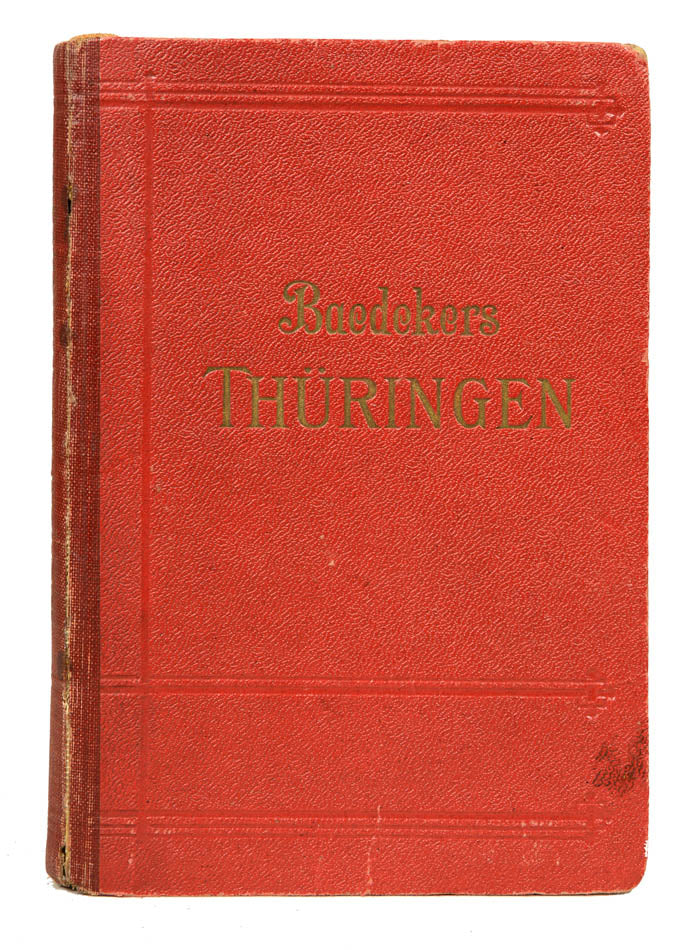 This is the last of three editions of Baedeker's Thuringen.