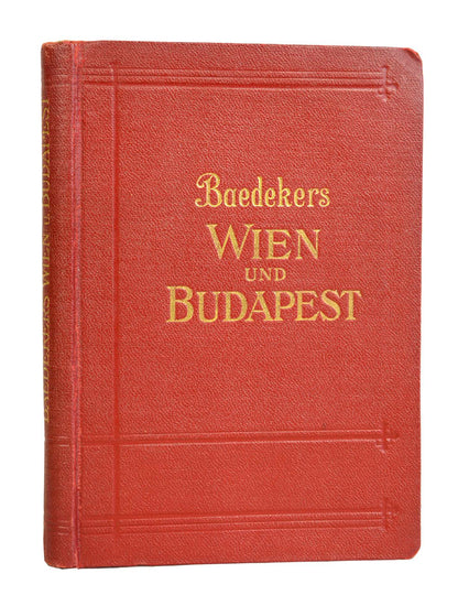First and only edition of this title. It describes the Vienna and Budapest and their environs as well as Bratislava and parts of Hungary.