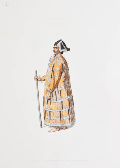 Attractive copy depicting traditional Russian dress in bright hand-colour. This title was the fourth in a series of costume books issued by Miller. 
