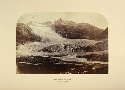 A fine example of this beautiful and important work on the Swiss Alps. It is one of the earliest of its kind to be illustrated with original photographs.
