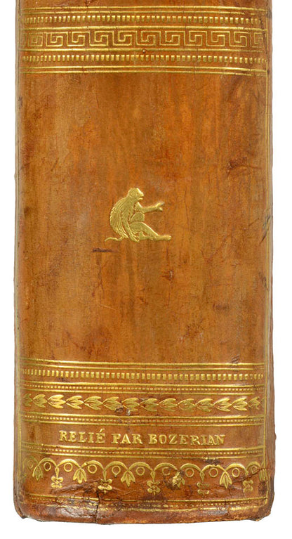 A fine large paper copy in a handsome Bozerian binding, of the earliest illustrated monograph on monkeys and Audebert's first original work. 