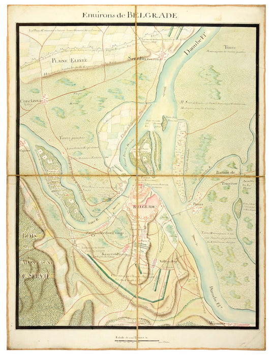 Environs de Belgrade.