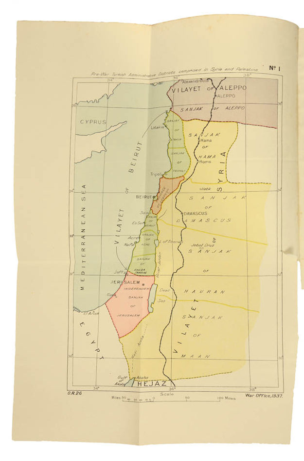 Peel Commission, Palestine Royal Commission Report and White Paper, 1937