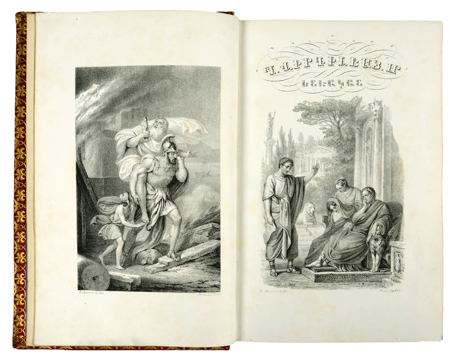 Superbly bound example of the first Armenian edition of the Aeneid by Virgil, contemporary red morocco, with aristocratic provenance.
