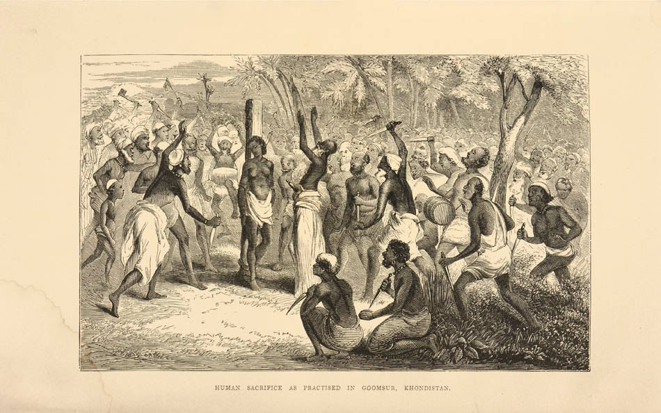 Campbell joined the East India Company in 1820.  He spent 13 years with the Khon people in South Odisha suppressing human sacrifice and female infanticide.