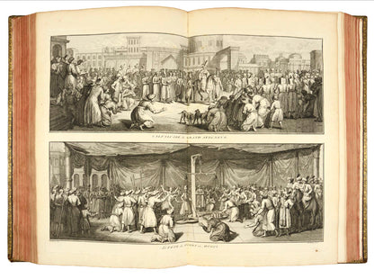 Fine, fresh example attractively bound, of the most elaborate history of world religion published up to that time, profusely illustrated.