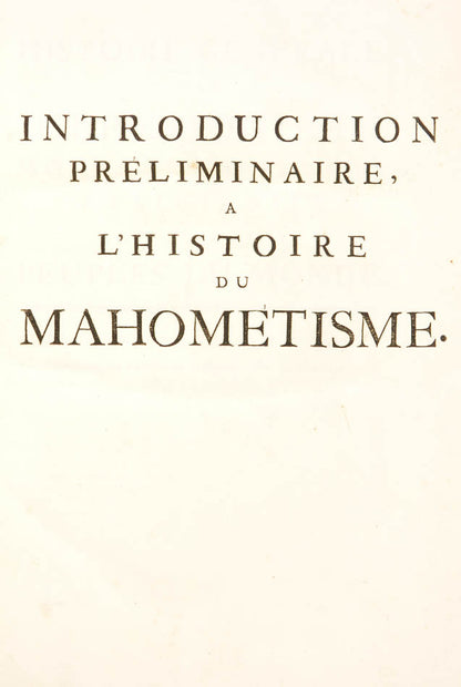 Fine, fresh example attractively bound, of the most elaborate history of world religion published up to that time, profusely illustrated.