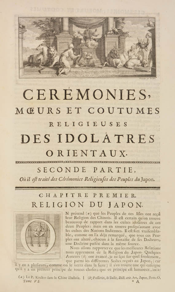Fine, fresh example attractively bound, of the most elaborate history of world religion published up to that time, profusely illustrated.