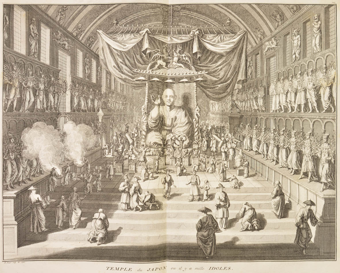 Fine, fresh example attractively bound, of the most elaborate history of world religion published up to that time, profusely illustrated.