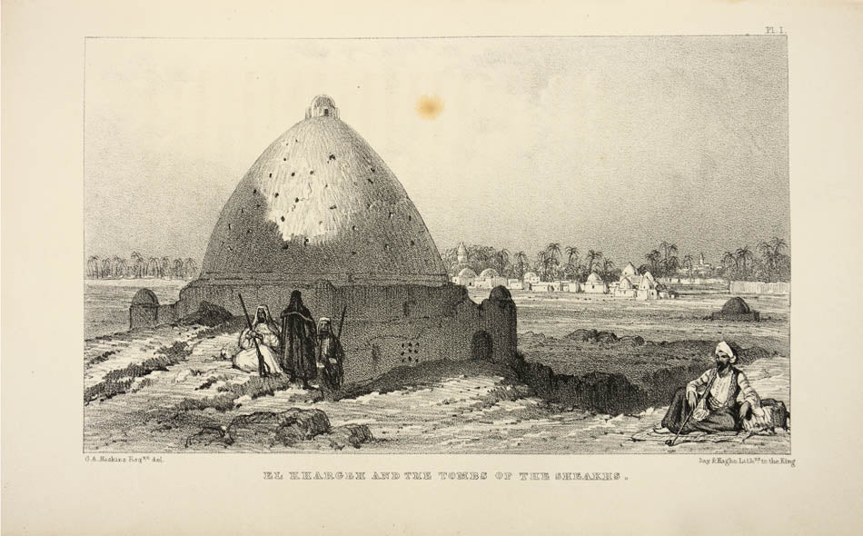 First edition of Visit to the Great Oasis of the Libyan Desert by George Hoskins, an account of his journey to the Great Oasis to the west of Thebes and other oases in the Libyan Desert.