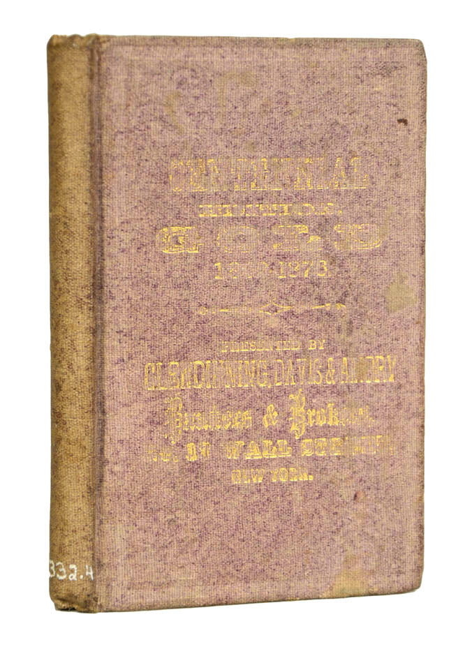 The first section  features daily high-low price quotation tables followed by book's rear numbered pages which provides a 
