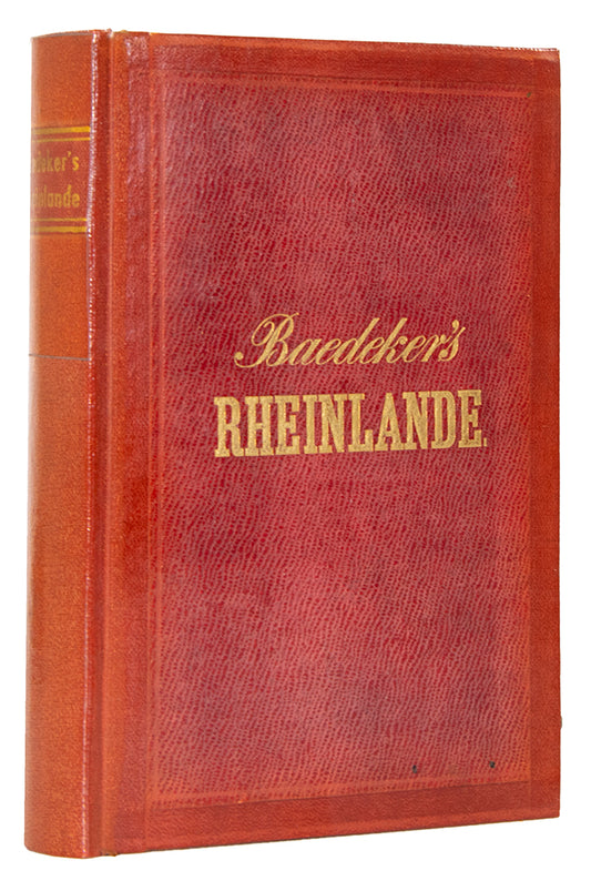 Rheinlande was one of the longest series published by Baedeker.