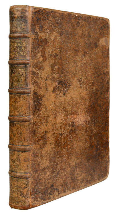 it was determined to despatch ambassadors from Batavia to the Court of Peking to solicit liberty to trade. This is the embassy written up by Nieuhoff,
