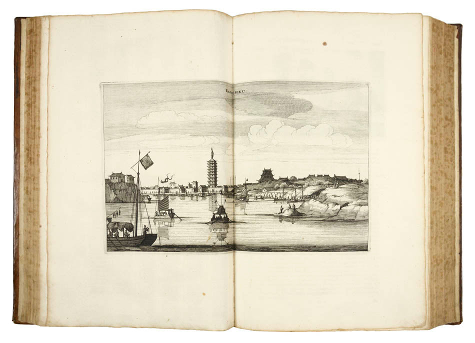it was determined to despatch ambassadors from Batavia to the Court of Peking to solicit liberty to trade. This is the embassy written up by Nieuhoff,