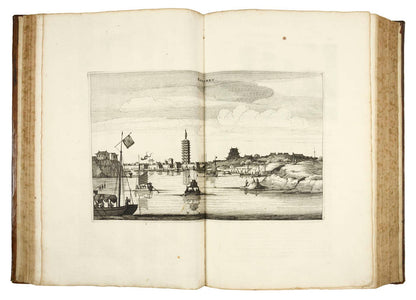 it was determined to despatch ambassadors from Batavia to the Court of Peking to solicit liberty to trade. This is the embassy written up by Nieuhoff,