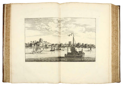 it was determined to despatch ambassadors from Batavia to the Court of Peking to solicit liberty to trade. This is the embassy written up by Nieuhoff,