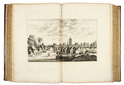 it was determined to despatch ambassadors from Batavia to the Court of Peking to solicit liberty to trade. This is the embassy written up by Nieuhoff,