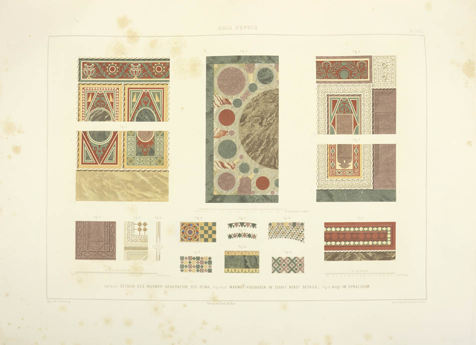 An excellent example of this celebrated second edition, limited to only a few copies, of this important work on Christian architecture in Constantinople. 