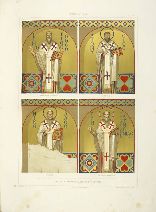An excellent example of this celebrated second edition, limited to only a few copies, of this important work on Christian architecture in Constantinople. 