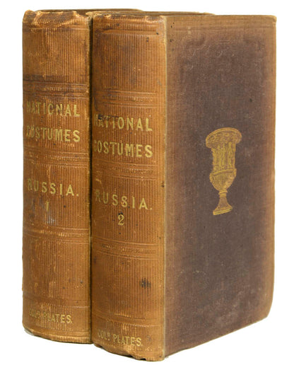 an attractive copy of this lovely work describing all appearances and manners of the peoples living in russia 