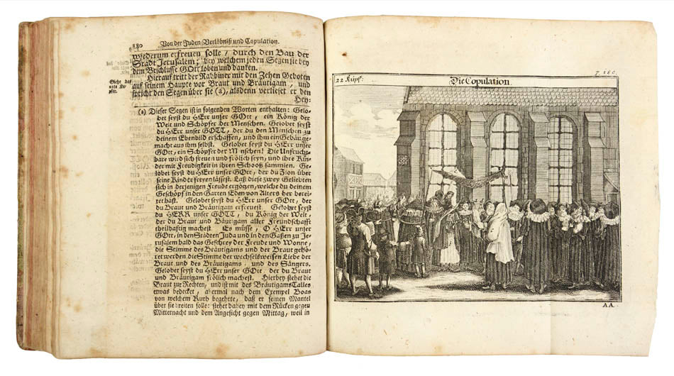 Judisches Ceremoniel by Paul Christian Kirchner is a fundamental and richly illustrated work describing Jewish customs, rituals and costumes.