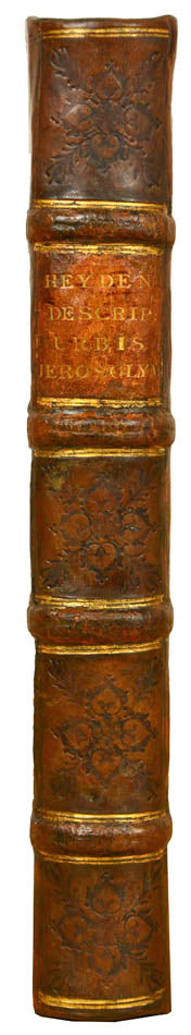 Attractive contemporary binding, of first edition in Latin of this important illustrated history of Jerusalem, before its destruction by the Romans.