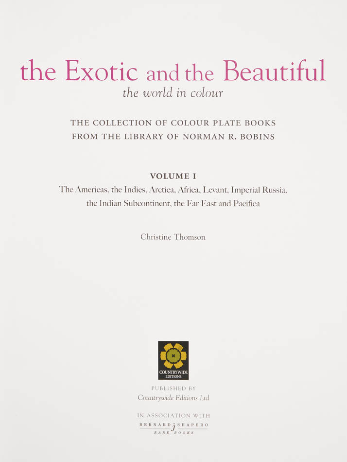 Catalogue of late 18th- and 19th-century fince colour plate books, describing over 800 items.  