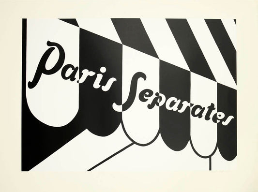 Screenprint, 1974, ediiton of 72, printed at Kelpra Studio, London, published by Waddington Graphics. 