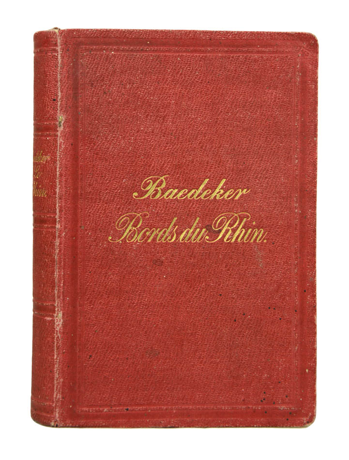 A good copy of an early edition in an early old tyoe Baedeker binding.