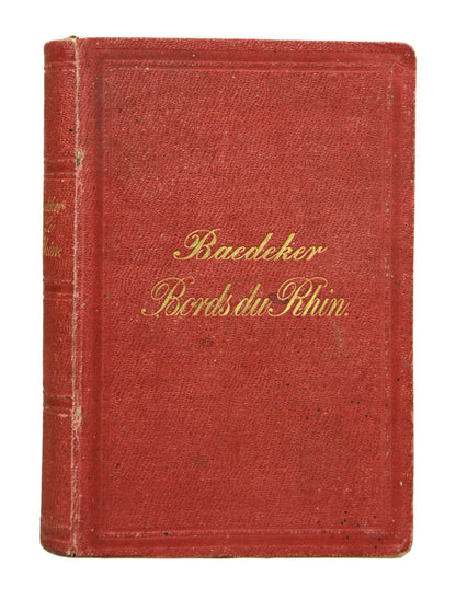 A good copy of an early edition in an early old tyoe Baedeker binding.