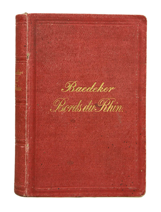 A good copy of an early edition in an early old tyoe Baedeker binding.