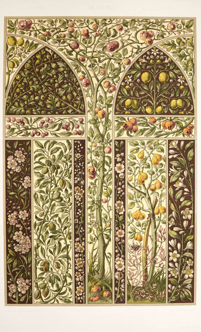 Important art nouveau work incorporating plants into decorative motifs. 3 colour titles and 196 lithograph plates, 113 in colour. Original binding.