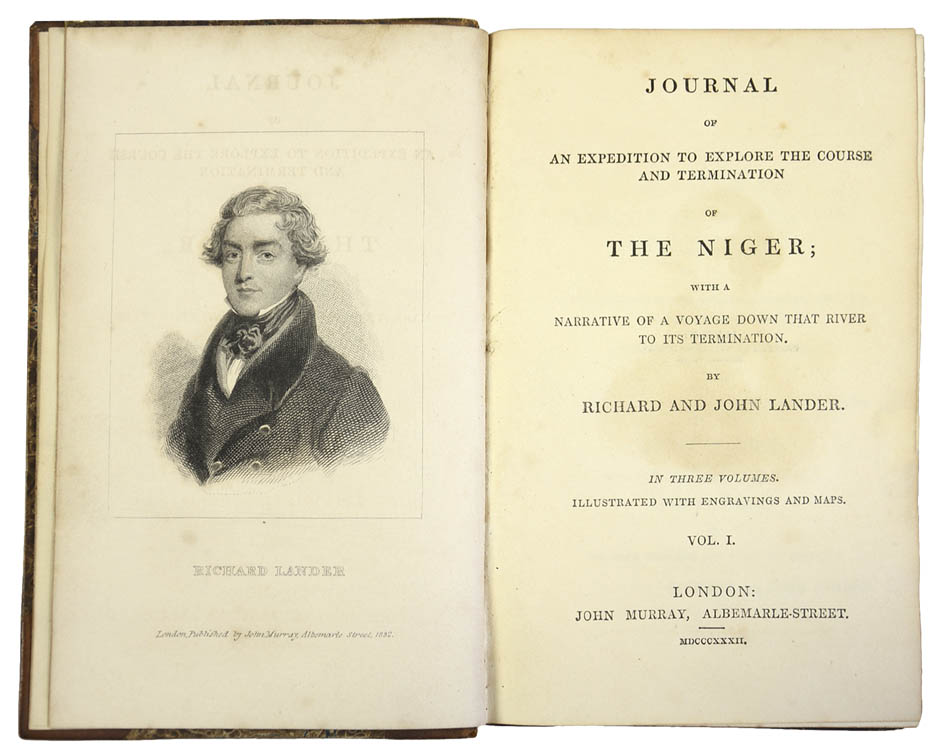 one of the great African narratives completing the navigaton of the river niger