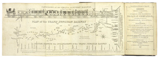 Rare early Railway guide. 
