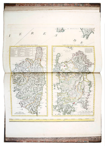 Bound with 'A Chronoligical Map of the Territories of the Republic of Genoa'. A fine example with aristocratic provenance. 