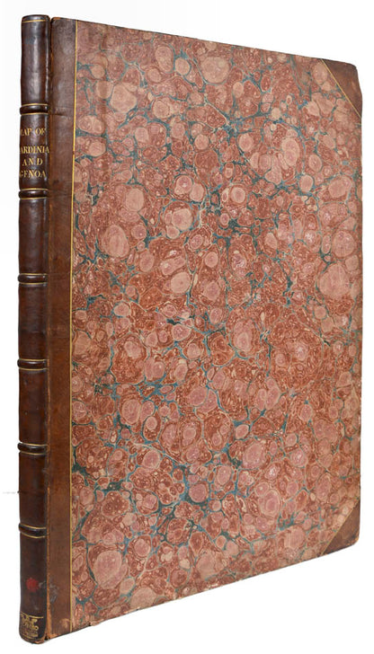 Bound with 'A Chronoligical Map of the Territories of the Republic of Genoa'. A fine example with aristocratic provenance. 