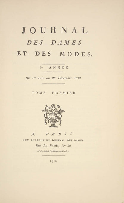 a record of Parisian culture and fashion at the time and also  unwittingly reflects the end of the golden Belle Epoque