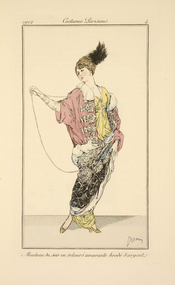 a record of Parisian culture and fashion at the time and also  unwittingly reflects the end of the golden Belle Epoque