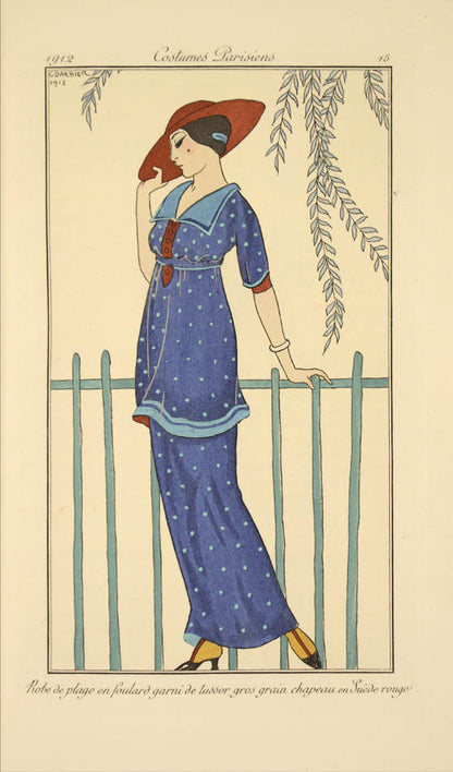 a record of Parisian culture and fashion at the time and also  unwittingly reflects the end of the golden Belle Epoque