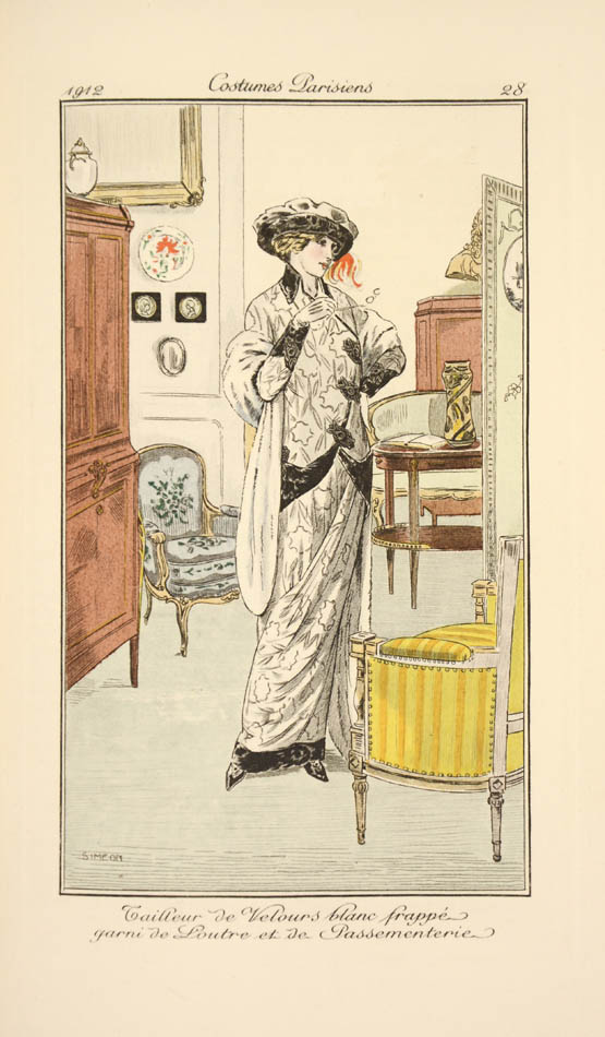 a record of Parisian culture and fashion at the time and also  unwittingly reflects the end of the golden Belle Epoque
