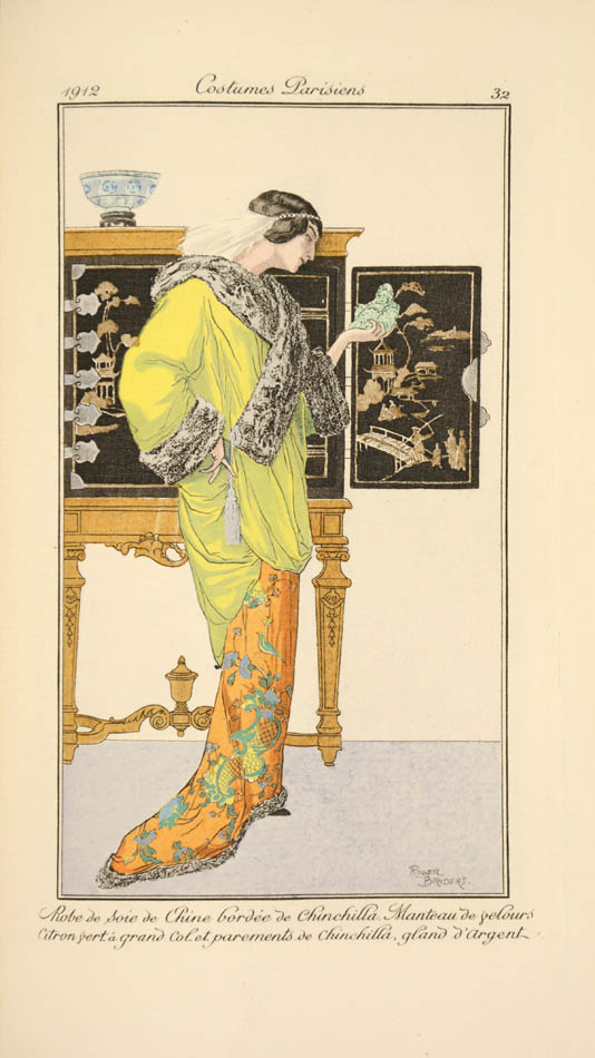 a record of Parisian culture and fashion at the time and also  unwittingly reflects the end of the golden Belle Epoque