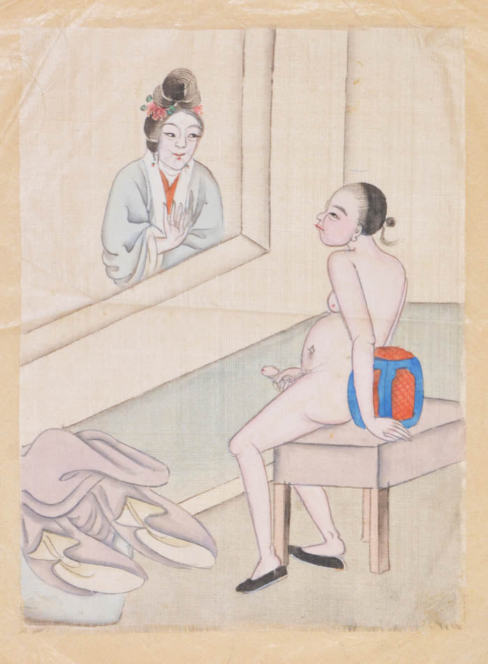 Six watercolours from circa 1900.