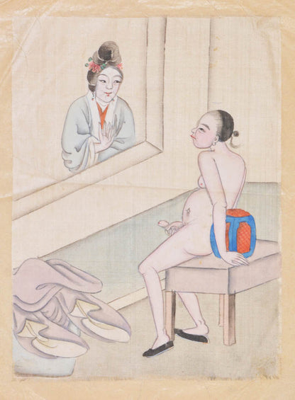 Six watercolours from circa 1900.
