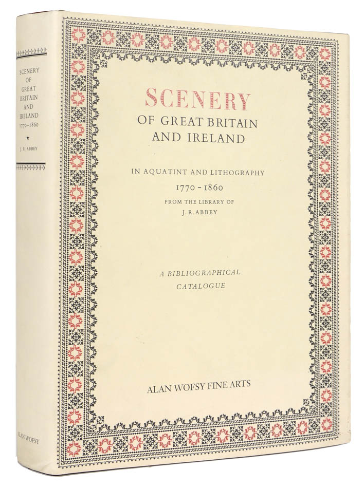 Reprinted from the 1952 first edition, a bibliographical catalogue of aquatints and lithographs from the library of J.R. Abbey.  