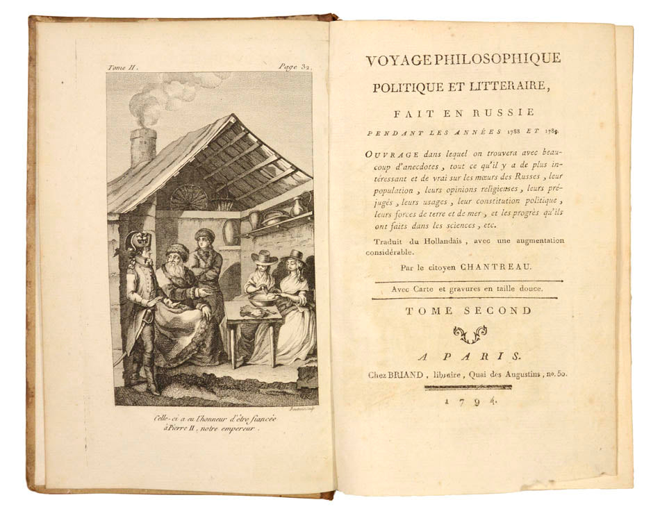 a survey of russia at the end of catherine's reign, a fine copy of the first edition 